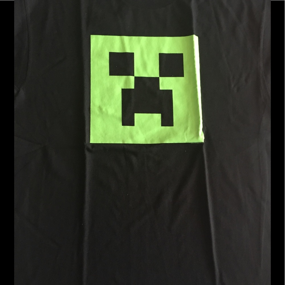 Minecraft Creeper Licensed Men’s Tshirt XL New